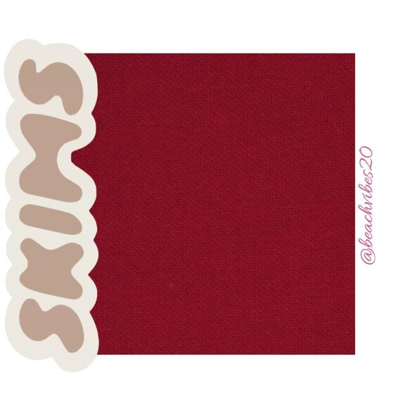 SKIMS Cotton Fleece Classic Hoodie Brick Large NWT - Picture 5 of 5